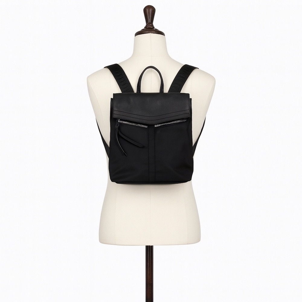 Botkier New York Black Mini Trigger Backpack Daypack Gorpcore Utility Urban Chic